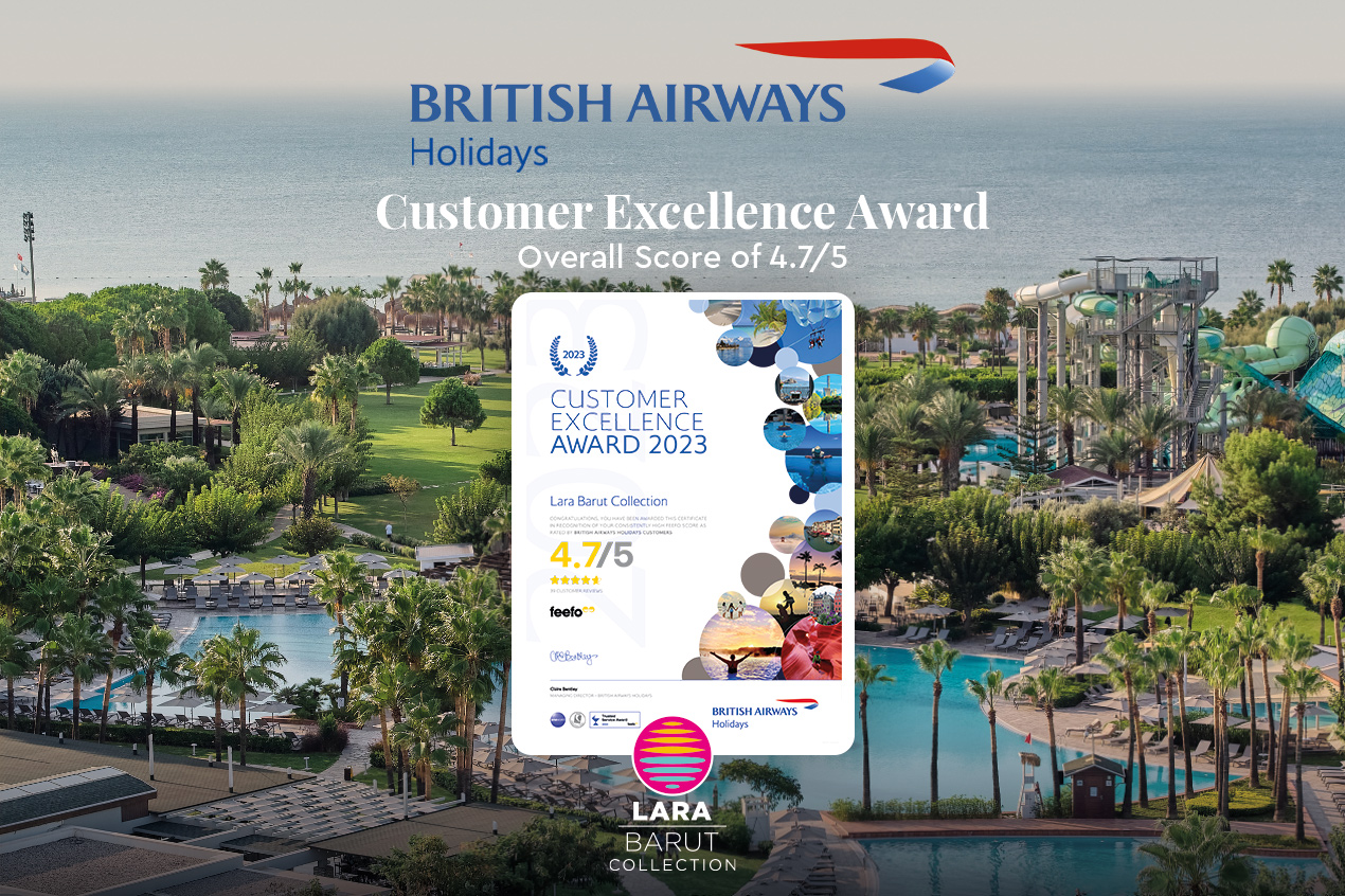 Lara Barut Collection British Airways 2023 Customer Exellence Ödülünü Aldı