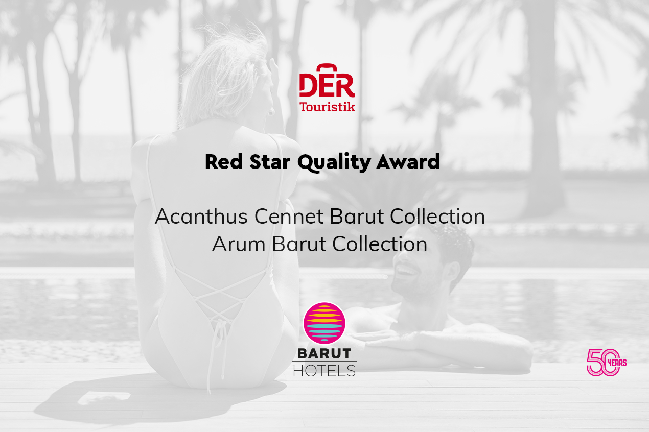 ACANTHUS AND ARUM WIN DER TOURISTIK “RED STAR QUALITY” AWARD