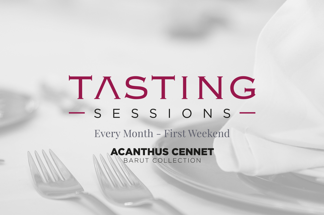 TASTING SESSIONS CONTINUE AT ACANTHUS CENNET BARUT COLLECTION